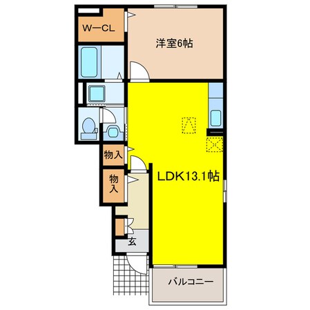 イオス本今の物件間取画像